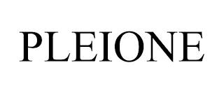 PLEIONE trademark