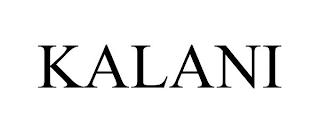 KALANI trademark