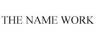 THE NAME WORK trademark