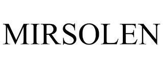 MIRSOLEN trademark