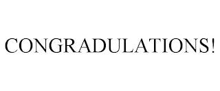 CONGRADULATIONS! trademark