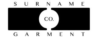 SURNAME CO. GARMENT trademark