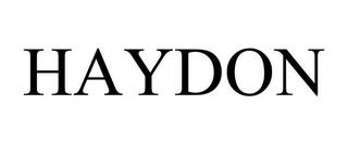 HAYDON trademark