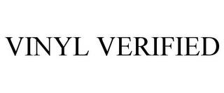 VINYL VERIFIED trademark