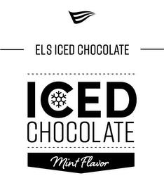 ELS ICED CHOCOLATE ICED CHOCOLATE MINT FLAVOR trademark