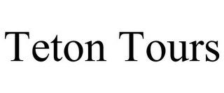 TETON TOURS trademark