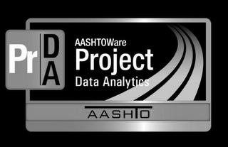 PR DA AASHTOWARE PROJECT DATA ANALYTICSAASHTO trademark