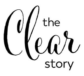 THE CLEAR STORY trademark