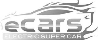 ECARS ELECTRIC SUPER CAR trademark