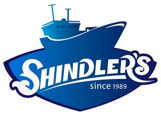 SHINDLER'S SINCE 1989 trademark