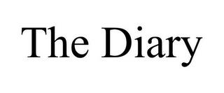 THE DIARY trademark