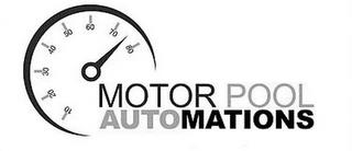 10 20 30 40 50 60 70 80 MOTOR POOL AUTOMATIONS trademark