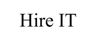 HIRE IT trademark