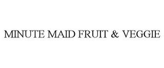 MINUTE MAID FRUIT & VEGGIE trademark