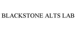 BLACKSTONE ALTS LAB trademark