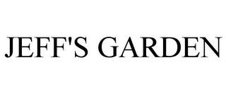 JEFF'S GARDEN trademark