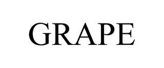 GRAPE trademark