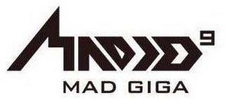 MAD D9 MAD GIGA trademark