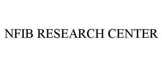 NFIB RESEARCH CENTER trademark