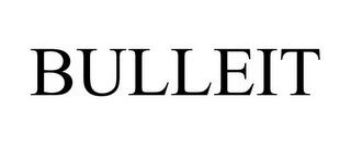 BULLEIT trademark