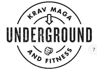 UNDERGROUND KRAV MAGA AND FITNESS trademark