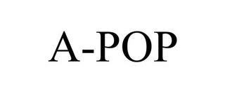 A-POP trademark