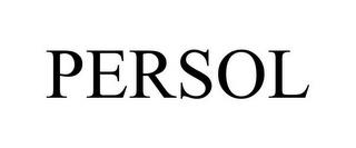 PERSOL trademark