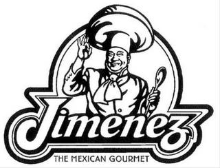 JIMENEZ THE MEXICAN GOURMET trademark