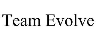 TEAM EVOLVE trademark