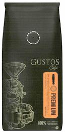 GUSTOS CAFÉ GC PREMIUM CLASS: SPECIALTY GRADE COFFEE SELECTED FROM THE BEST FARMERS IN PUERTO RICO PROCESS: WASHED PROFILE: FULL BODY, LOW ACIDITY, AND GREAT AROMA FOR A BALANCED CUP ROAST: MEDIUM 100% CAFÉ ARABICA PUERTORRIQUEÑO GRANO trademark