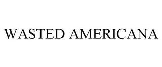 WASTED AMERICANA trademark