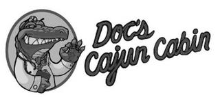 DOC'S CAJUN CABIN trademark