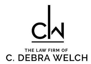 CDW THE LAW FIRM OF C. DEBRA WELCH trademark