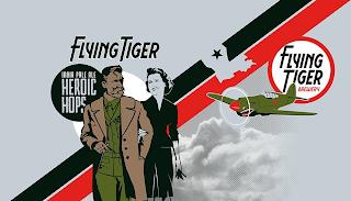 INDIA PALE ALE HEROIC HOPS IPA FLYING TIGER BREWERY trademark