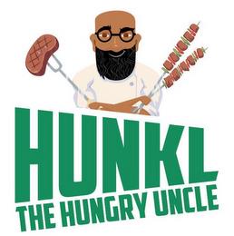 HUNKL THE HUNGRY UNCLE trademark