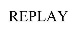 REPLAY trademark