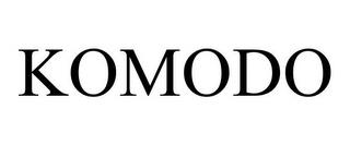 KOMODO trademark