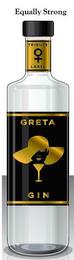 EQUALLY STRONG TRIBUTE LABEL GRETA GIN trademark