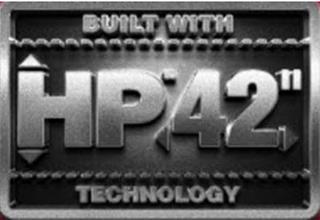 BUILT WITH HP42" TECHNOLOGY trademark