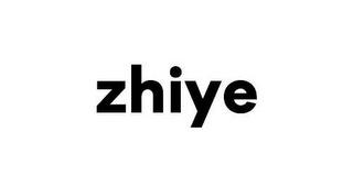 ZHIYE trademark