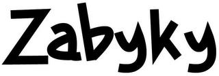 ZABYKY trademark