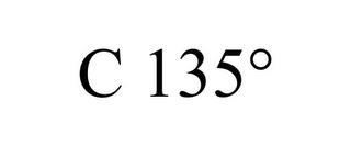 C 135° trademark