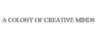 A COLONY OF CREATIVE MINDS trademark