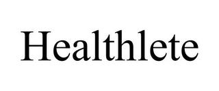 HEALTHLETE trademark