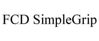 FCD SIMPLEGRIP trademark