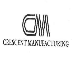 CM CRESCENT MANUFACTURING trademark