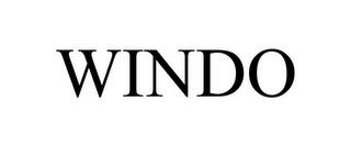 WINDO trademark