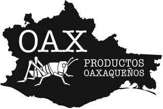 OAX PRODUCTOS OAXAQUEÑOS trademark