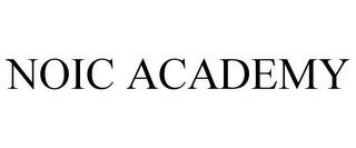 NOIC ACADEMY trademark