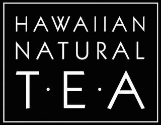 HAWAIIAN NATURAL T·E·A trademark